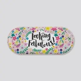 FLORAL LOOKING FABULOUS GLASSES CASE