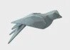 ORIGAMI CEMENT BIRD