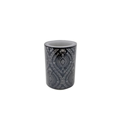 PRINTED BLACK LED CANDLE