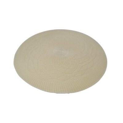 ROUND BEIGE PLACEMAT