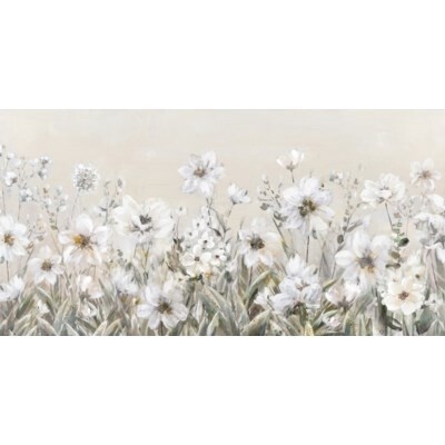 ANEMONES FLOWERS ON CANVAS