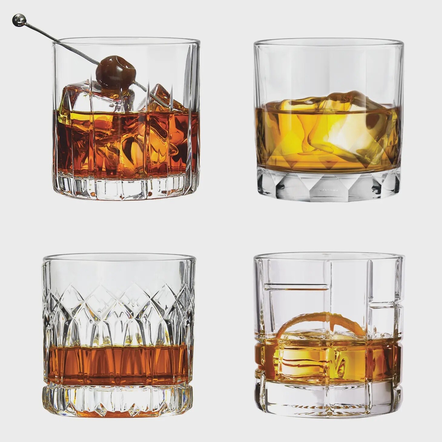 WHISKEY GLASS ASST