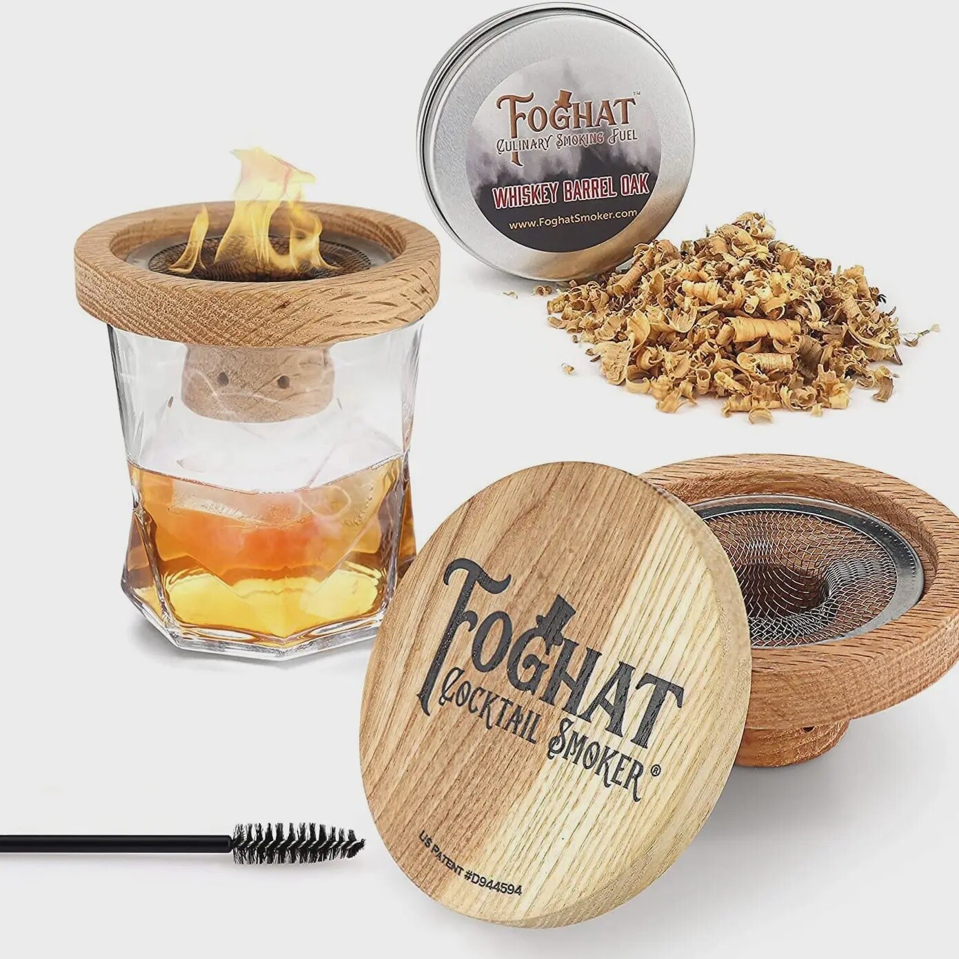 FOGHAT COCKATIL SMOKER KIT  - NO TORCH