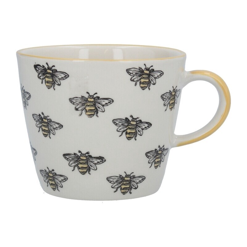 bees ceramic mug