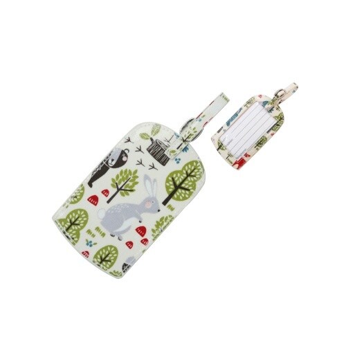 FOREST FRIENDS LUGGAGE TAG