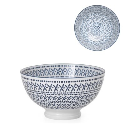 KIRI BLUE STITCH 22OZ 6" BOWL