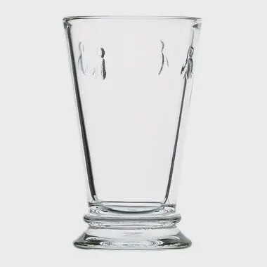 BEE TALL GLASS 16OZ