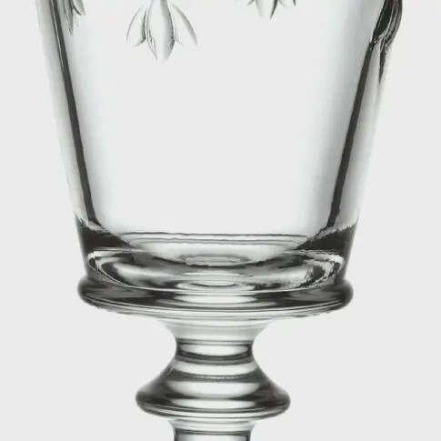 BEE WINE GLASS 9OZ STEM