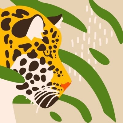 AMUR LEOPARD NAPKINS
