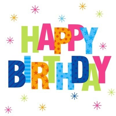 HAPPY BIRTHDAY STARS NAPKIN