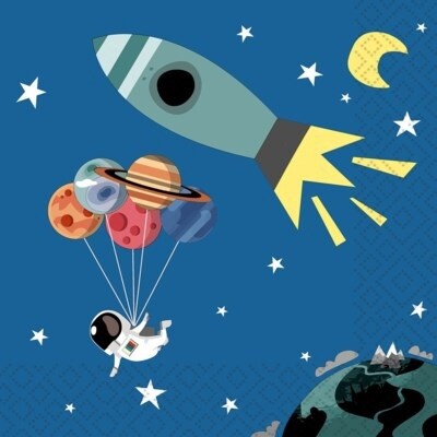 SPACE NAPKINS