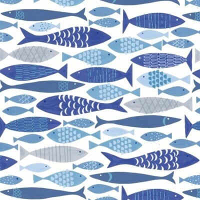 SHOAL OF FISH NAPKINS