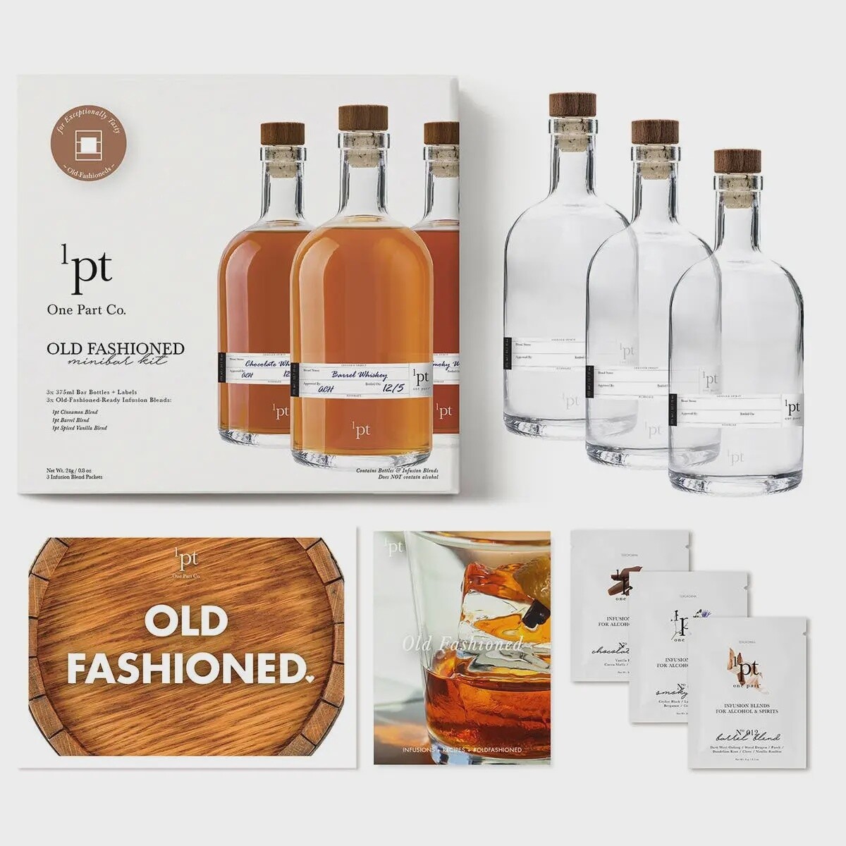 1PT MINI BAR KIT OLD FASHIONED