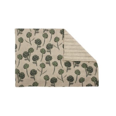 ARTICHOKE/STRIPED REV PLACEMAT