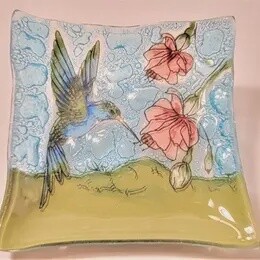 HUMMING BIRD DISH