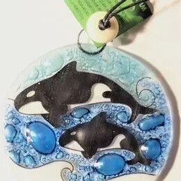 ORCA ORNAMENT/SUNCATCHER