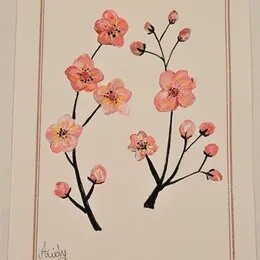 CHERRY BLOSSOM CARD