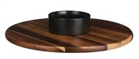 LASIO ACACIA WOOD PARTY PLATTER AND BOWL