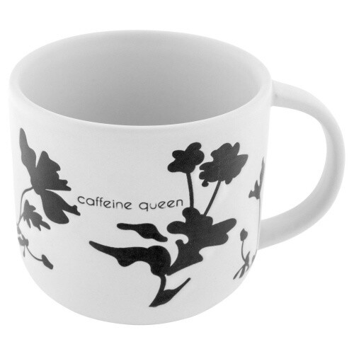 CAFFEINE QUEEN MUG