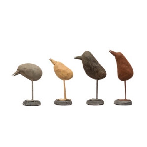 METAL BIRD ASST 4 STYLES