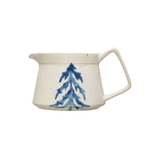 CREAMER BEIGE/BLUE TREE