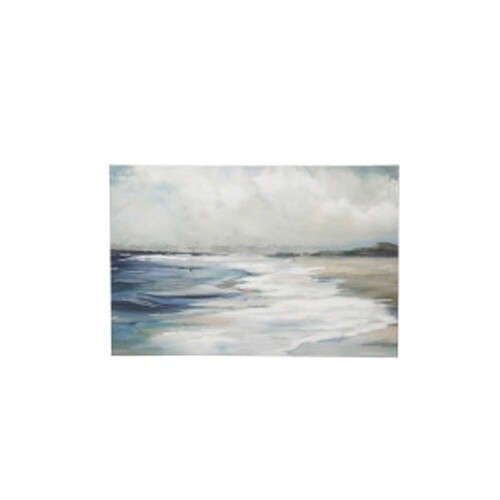 BEACH SCENE 23.5X15.75" CANVAS