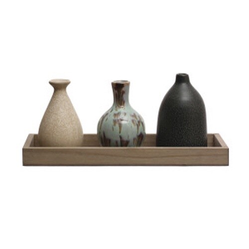 STONEWARE VASE