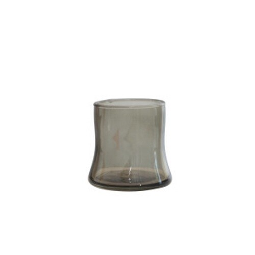 10 OZ. DRINKING GLASS, SMOKE COLOR