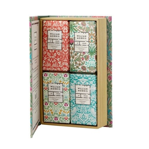 WILLIAM MORRIS AT HOME GOLDEN LILY GUEST SOAPS (4 X 50G)
