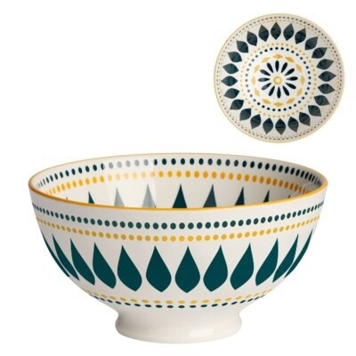 PETAL DOT DAISY BOWL 6"