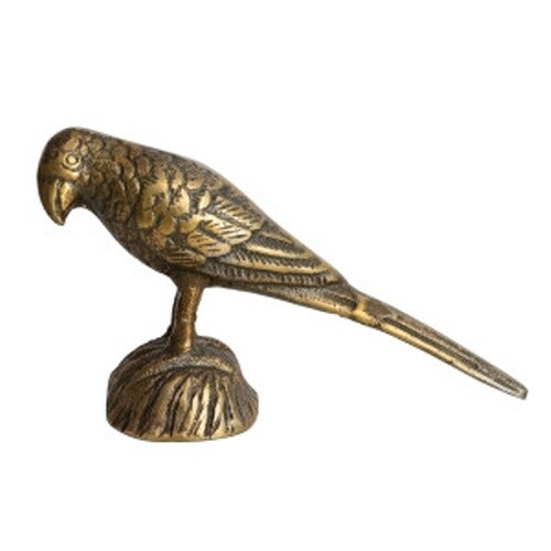 ANTIQUE GOLD FINISH BIRD