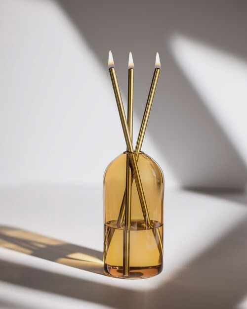 GOLDEN HOUR CANDLE VASE