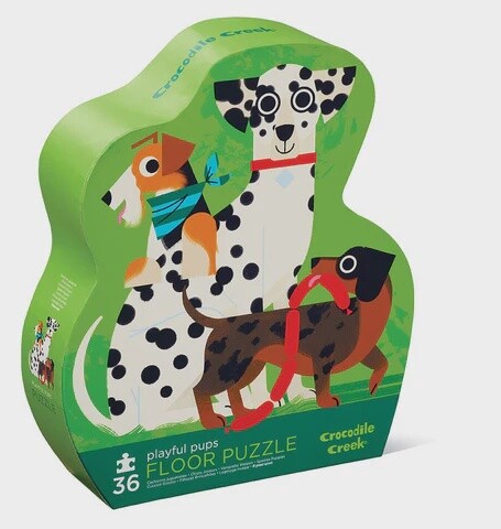 36-Piece Puzzle - Playful Pups