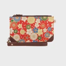 RED FLOWER CC WALLET