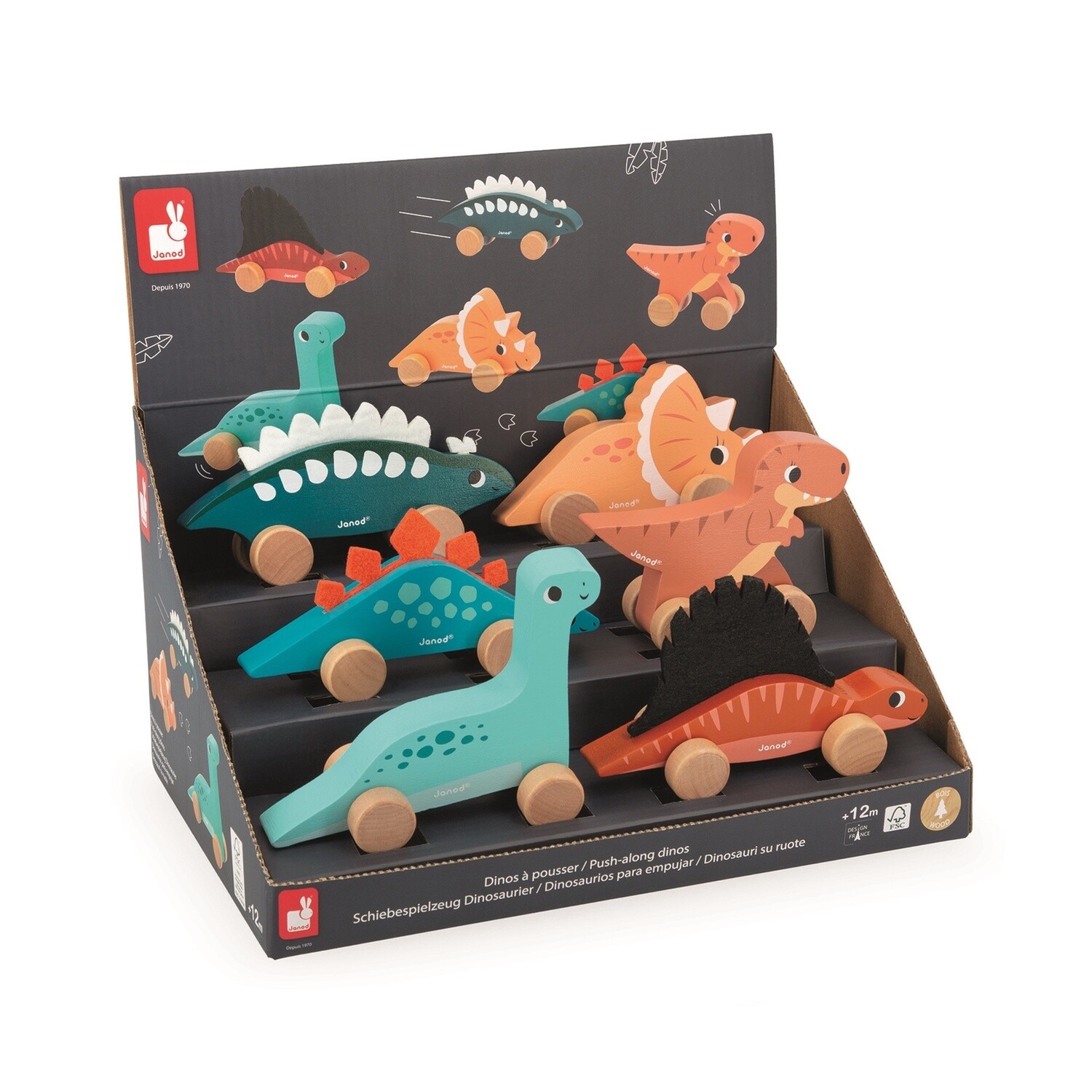 DINO PUSH ALONG