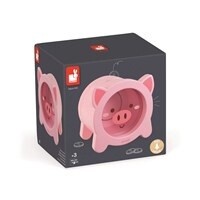 WOOD PIGGY BANK
