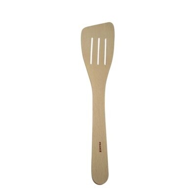 SPATULA SLOTED BEECHWOOD 12"