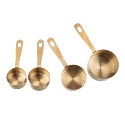 MEASURING CUPS SET BRASS