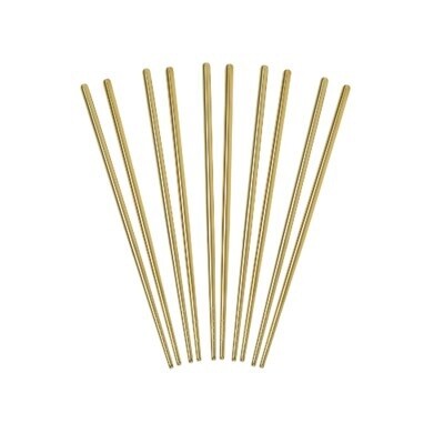 GOLDEN CHOPSTICKS SET OF 2