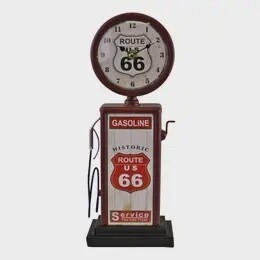 RETRO GAS PUMP CLOCK