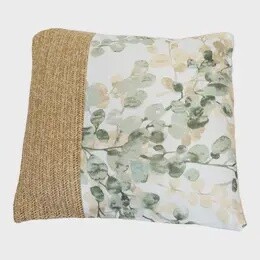 DAISY LEAF PRINT SCATTER CUSHION