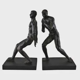 MALE BOOKENDS