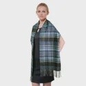 SCARF/Lt Blue Green Plaid 922-NY18-7