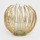 GOLD WIRE CANDLE HOLDER