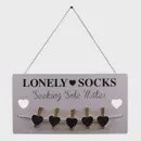 LONE SOCK SIGN
