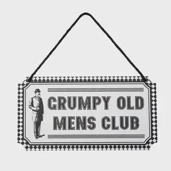 GRUMPY OLD MENS CLUB SIGN