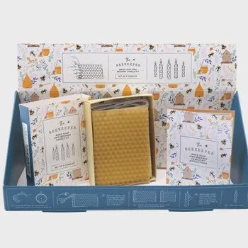 MAKE YOUR OWN BEESWAX CANDLE KIT
