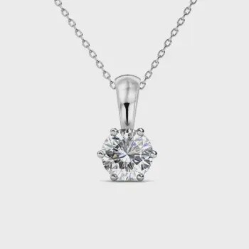 SILVER AND CRYSTAL PENDANTS