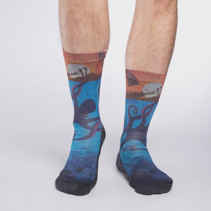 SOCKS MENS OCTOPUS