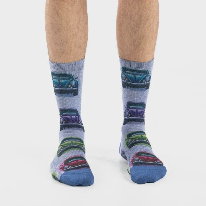SOCKS MENS VINTAGE BUG